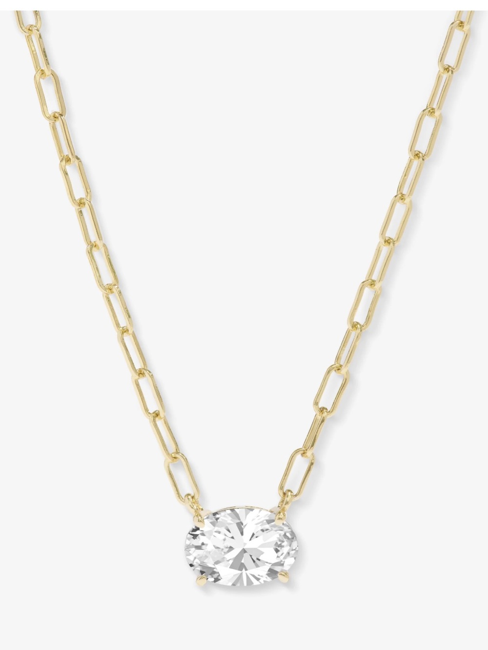 NWT Melinda Maria Gold “Hello Gorgeous Micro Samantha Chain Necklace”